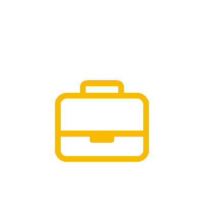 Haus mit Aktentasche symbolisiert Homeoffice